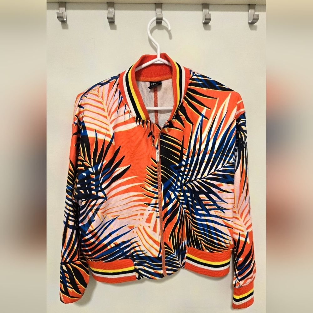 BONDS Tropical Print Bomber Jacket